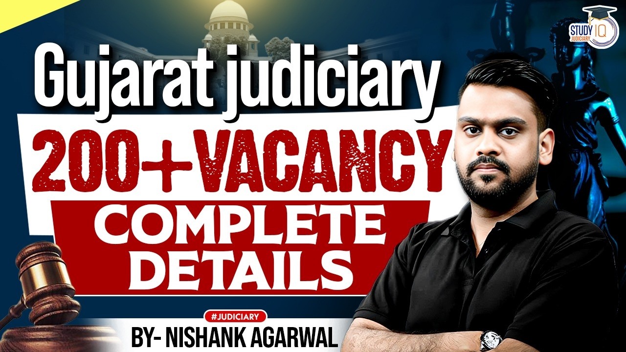 Gujarat Judiciary 2026: 212+ Vacancies Out! 🔥 Full Details by Nishank Sir