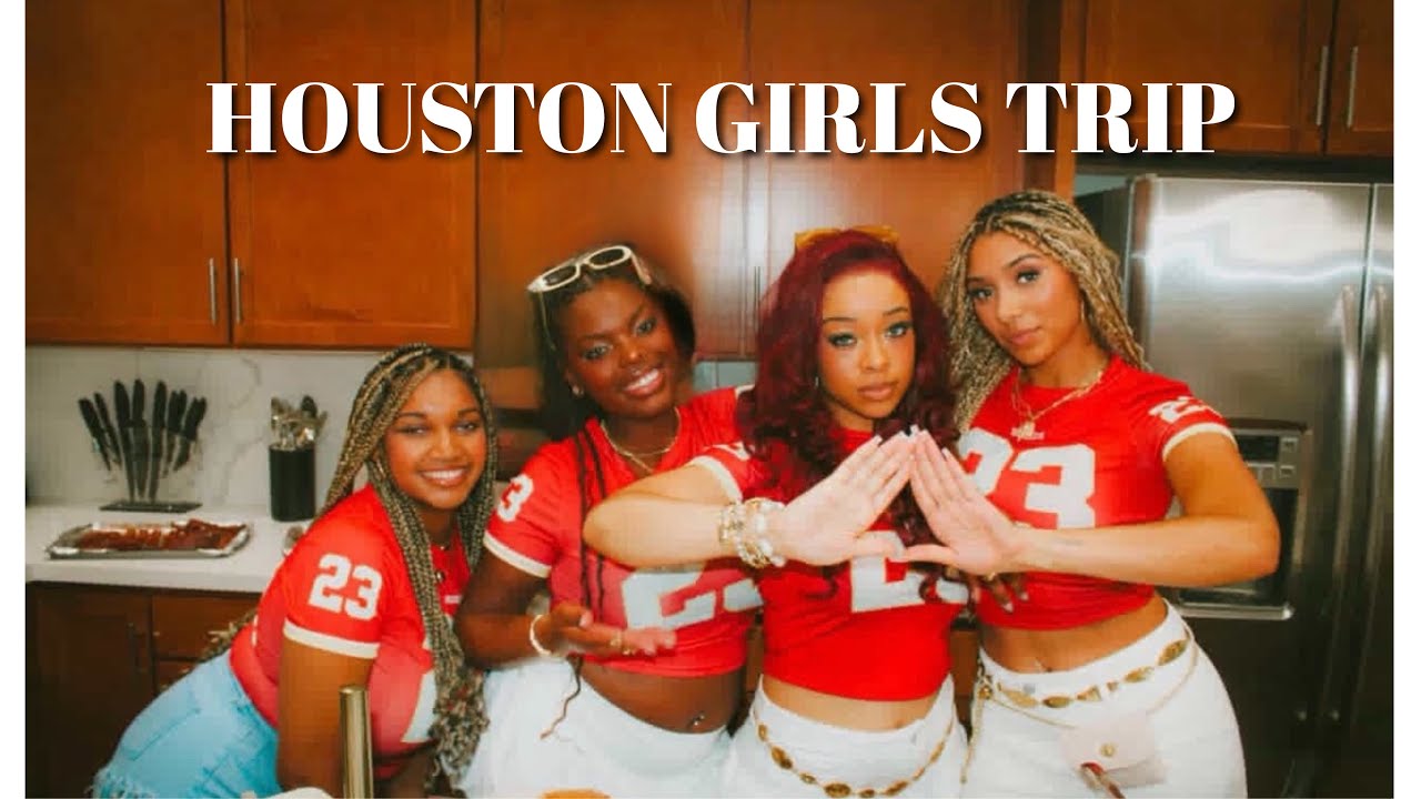 HOUSTON TX GIRLS TRIP | FIRST TIME | TEXAS GREEK PICNIC | BIRTHDAY TRIP, CLUB, BRUNCH