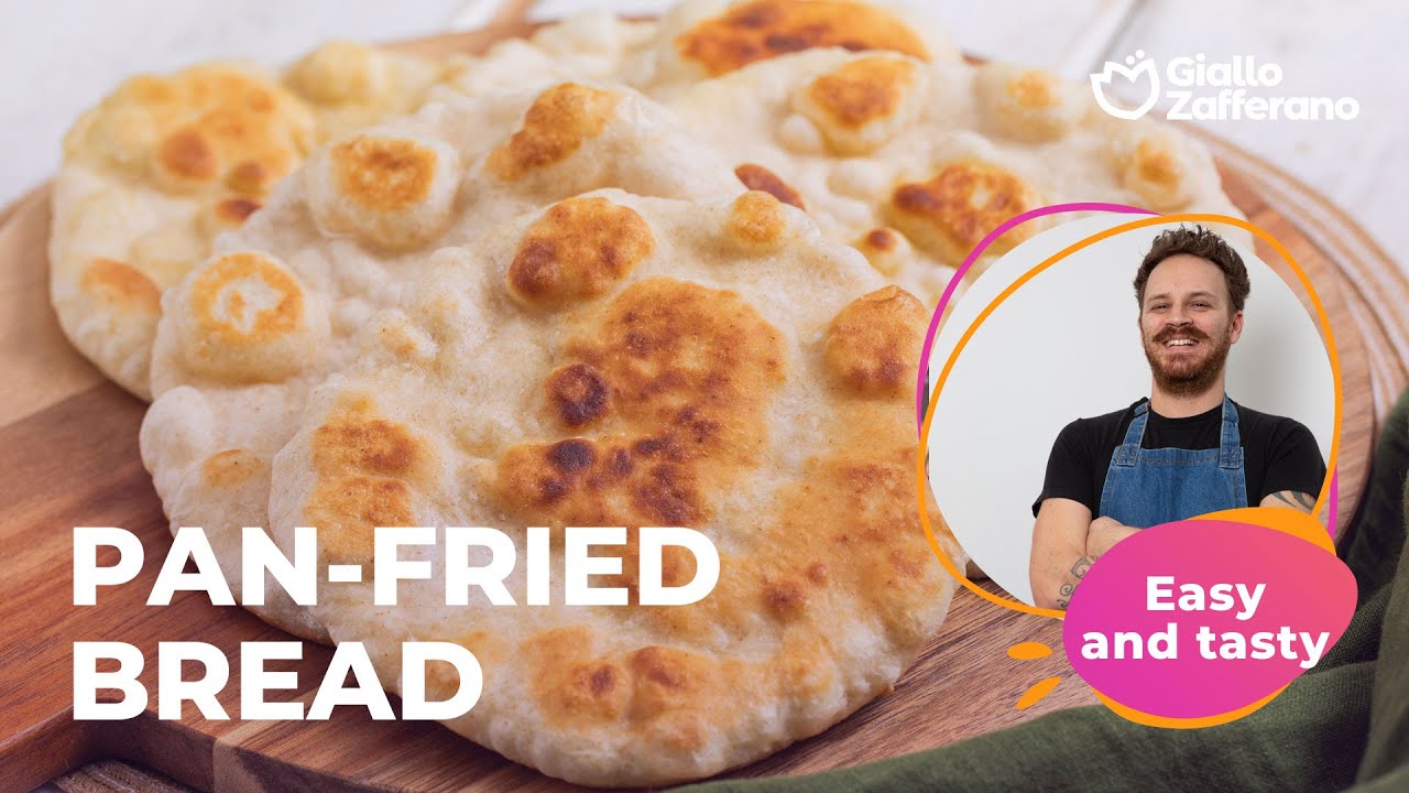PAN-FRIED BREAD 🥖 &ndash; EASY & YEAST-FREE 😍💥