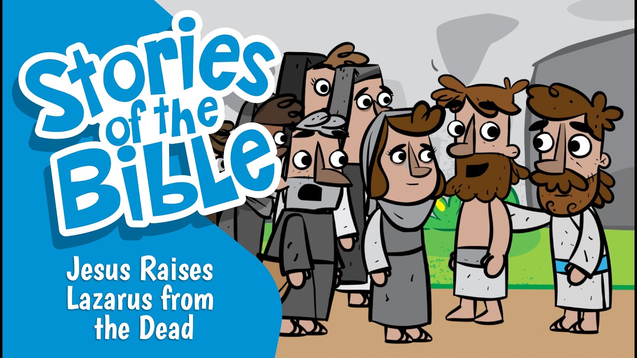 Kinderbibel: Jesus erweckt Lazarus