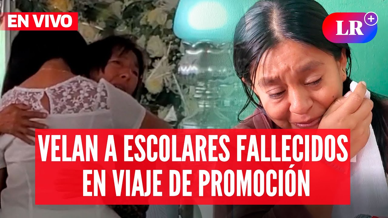 VELAN RESTOS de ESCOLARES FALLECIDOS en TRÁGICO ACCIDENTE | #EnVivoLR