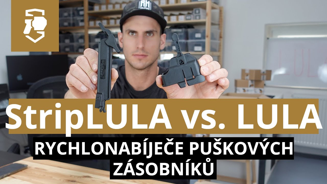 StripLULA vs. LULA | rychlonabíječe puškových zásobníků
