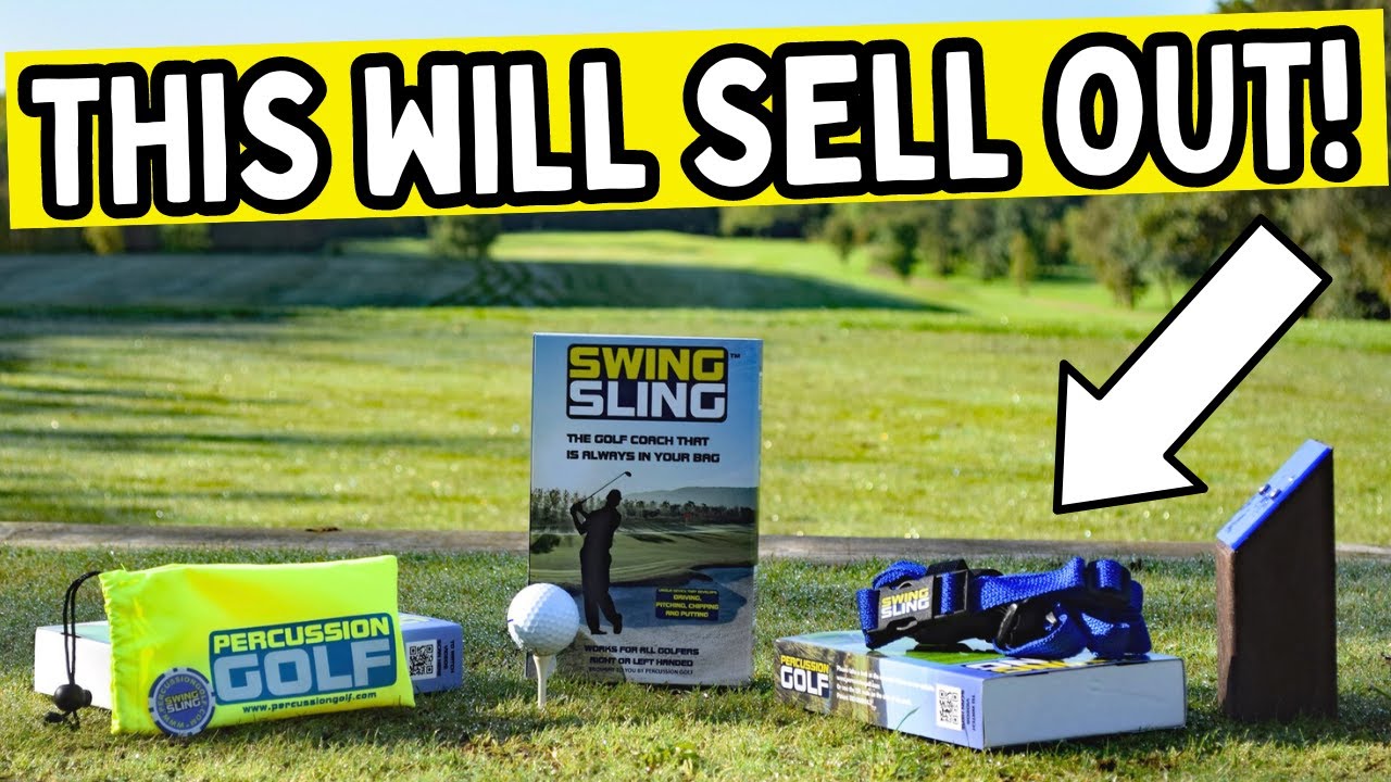 Why is this Golf Swing Training Aid not in everyone's bag?... Percussion Golf SWING SLING!