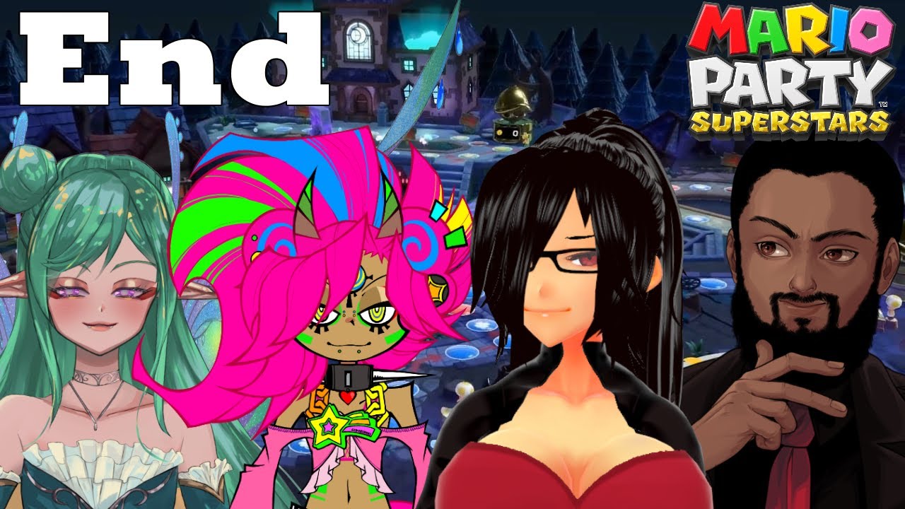 『Michaela Plays』Mario Party Superstars W/ Sylla, Bryan, & Creep-P - Finale