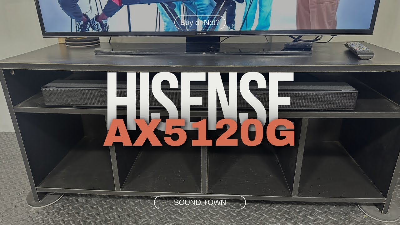Hisense AX5120G // 5.1.2 Soundbar