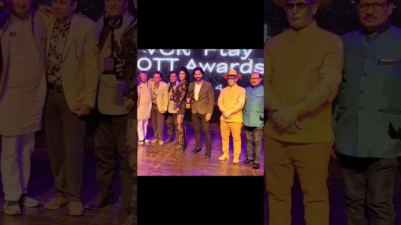 Vcr Ott Awards 2024 | Actor | Abhansh kumar | bollywood Awards 