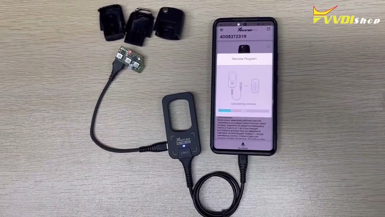 Xhorse VVDI BEE KEY Tool Lite Generate Wire Remote vvdishop