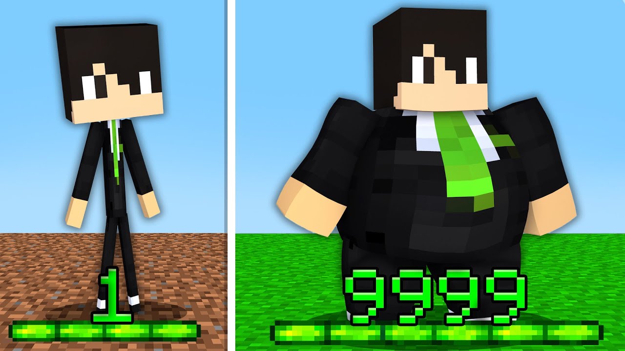 Minecraft Dar XP = Greutate
