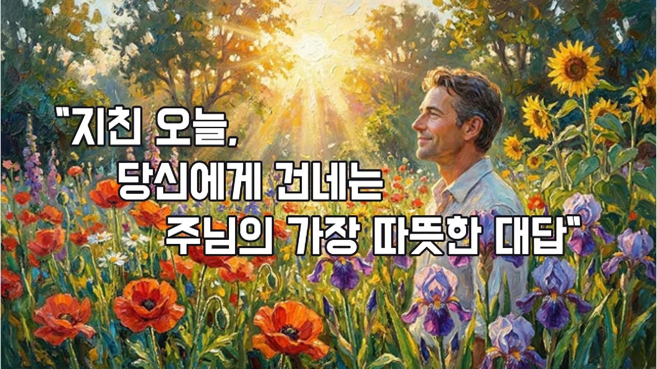 ✝️ [위로찬양] 내 뜻대로 되지 않아 낙심한 당신에게... 