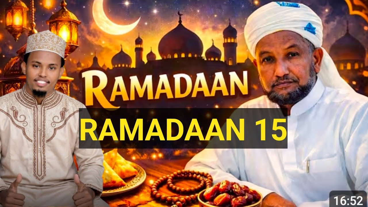 SHEKH HUSSEIN ALI JABUUTI. RAMADAAN WAA BIL BARAKEYSAN