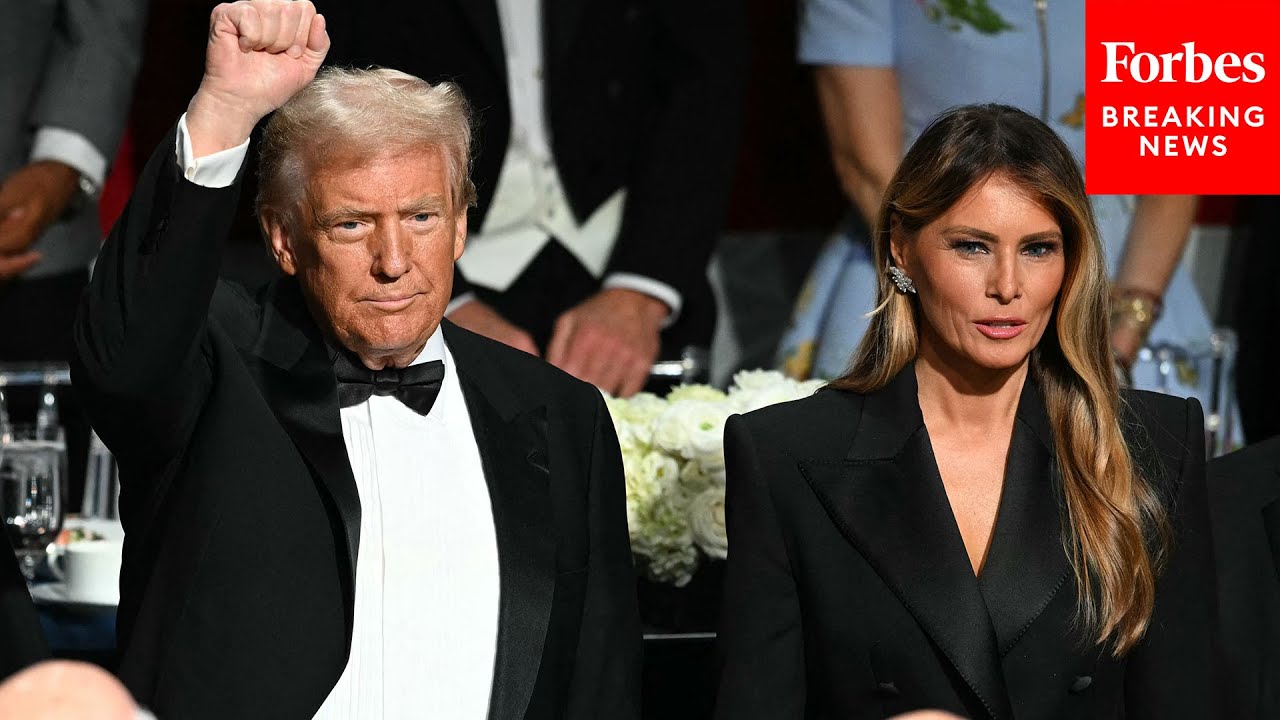 WATCH LIVE: Former President Trump And Melania Trump Attend 2024 Al Smith Dinner In New York City