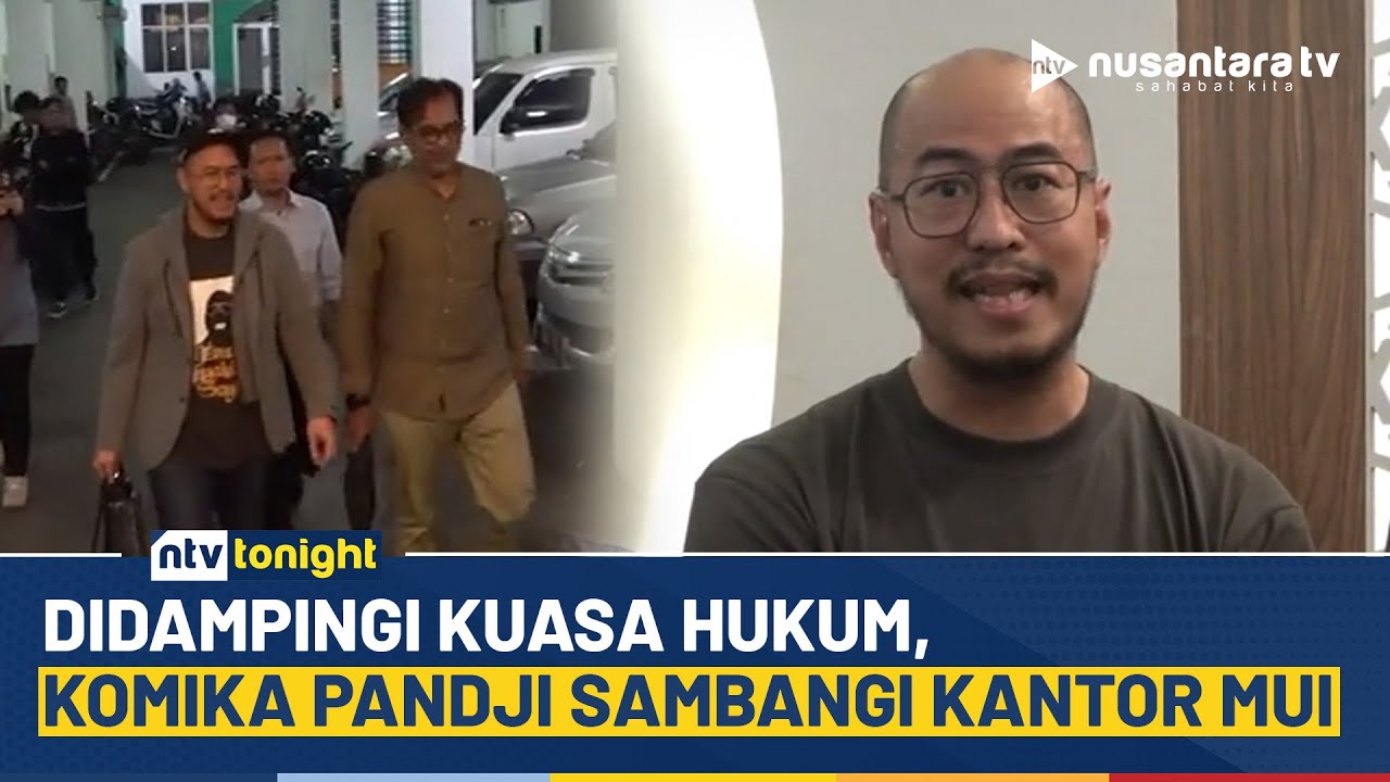 Komika Pandji Datangi Kantor MUI Minta Nasihat Soal Kasus Mens Rea | NTV TONIGHT