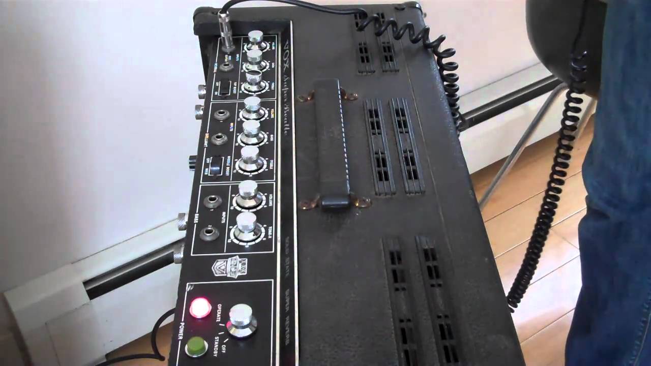 60's Vox Super Beatle Amp