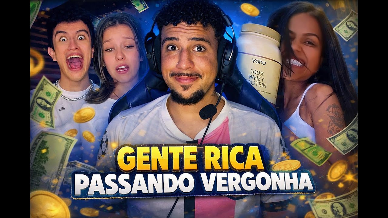 GENTE RICA PASSANDO VERGONHA