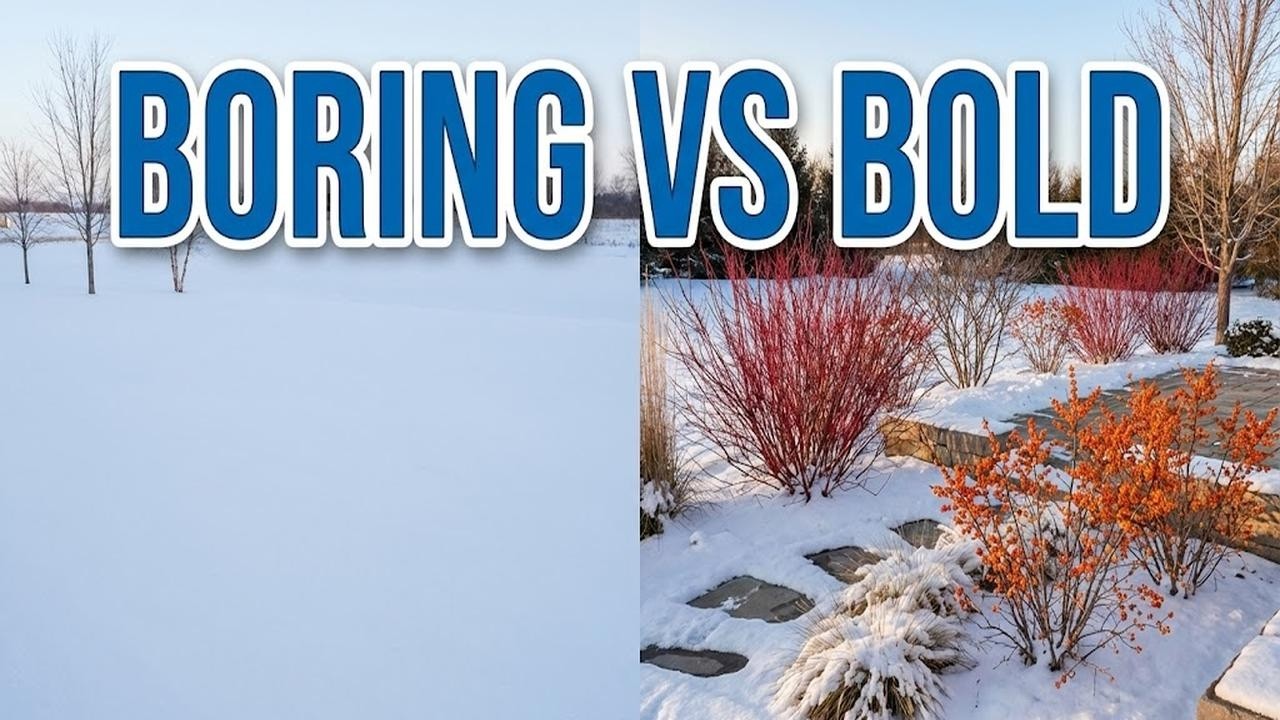 Why Your Garden Looks Dead in Winter (The 2-Plant Fix)