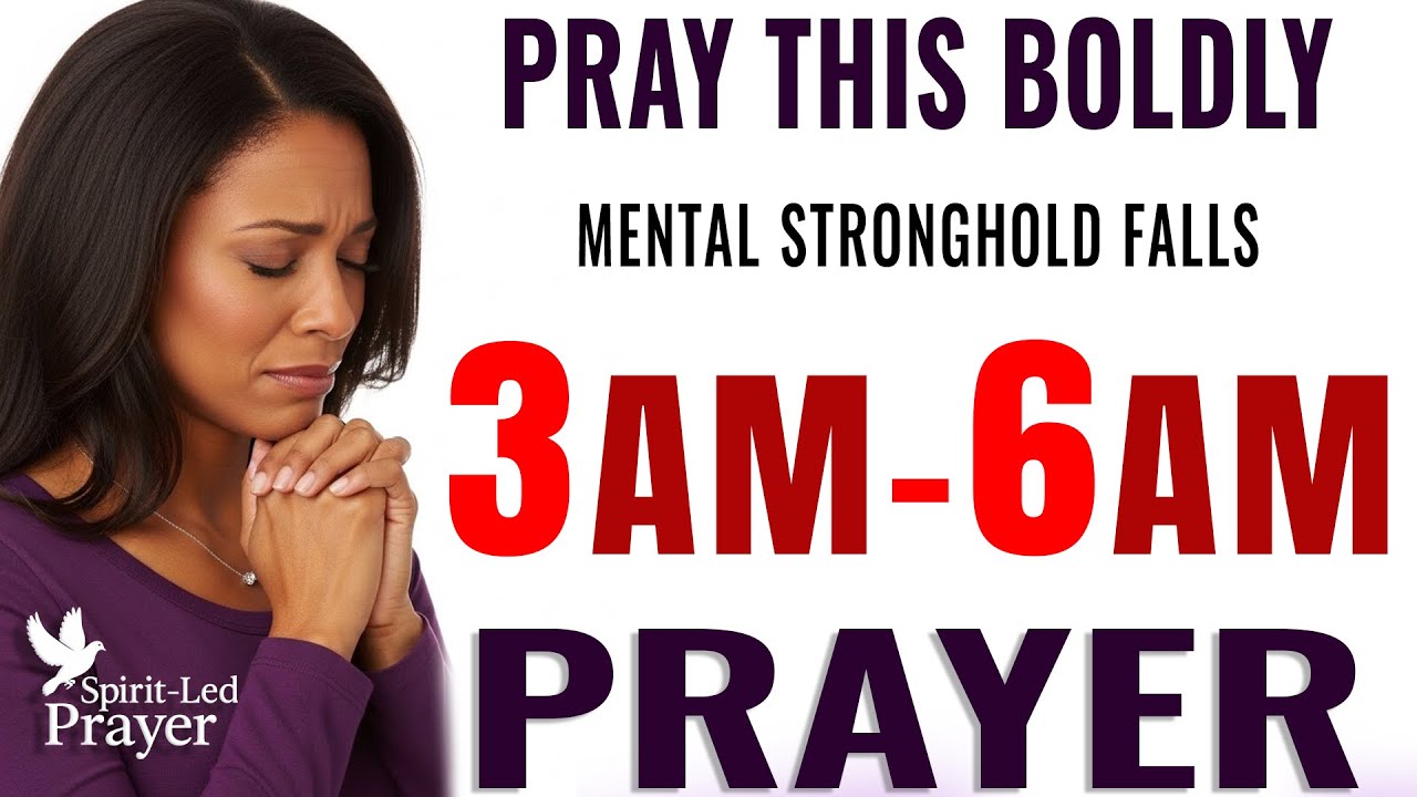 If You Wake Up 3–6 AM, Pray This To Unlock Divine Favor & Breakthrough Blessings