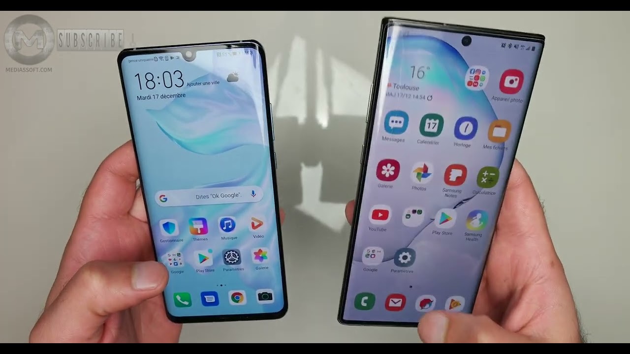 Samsung Galaxy Note 10 Plus Vs Huawei P30 Pro   Comparison Test