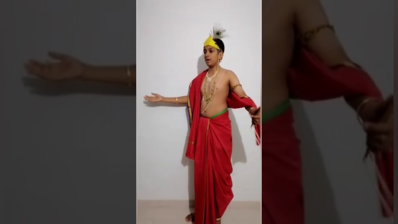 Mona acting KRISHNA ARJUNA SAMVAADHA