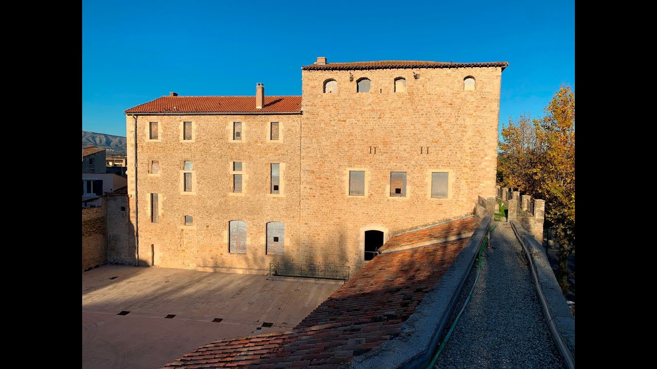 Ville de Trets - Visite virtuelle du Château des Remparts - Novembre 2020