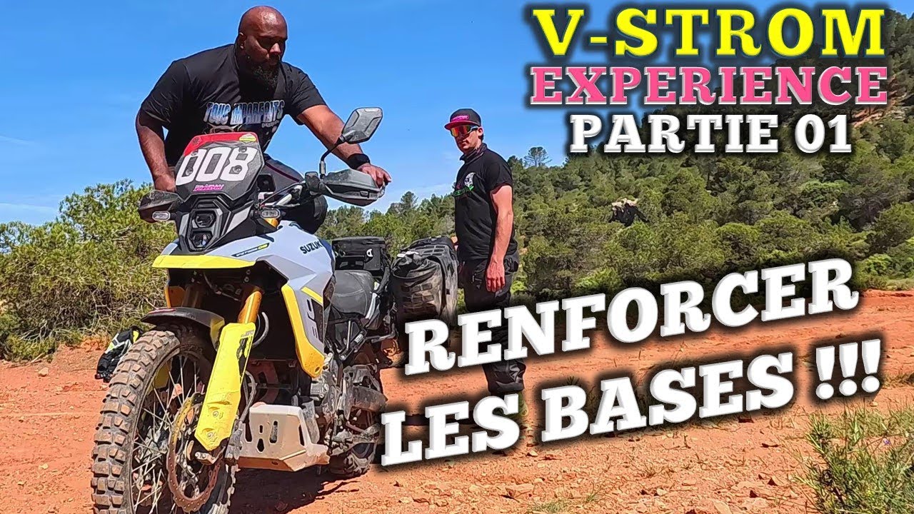 Mon V-Strom Experience à la Tom Barrer Académie ! Une Matinée A L'équilibre ! Partie 01