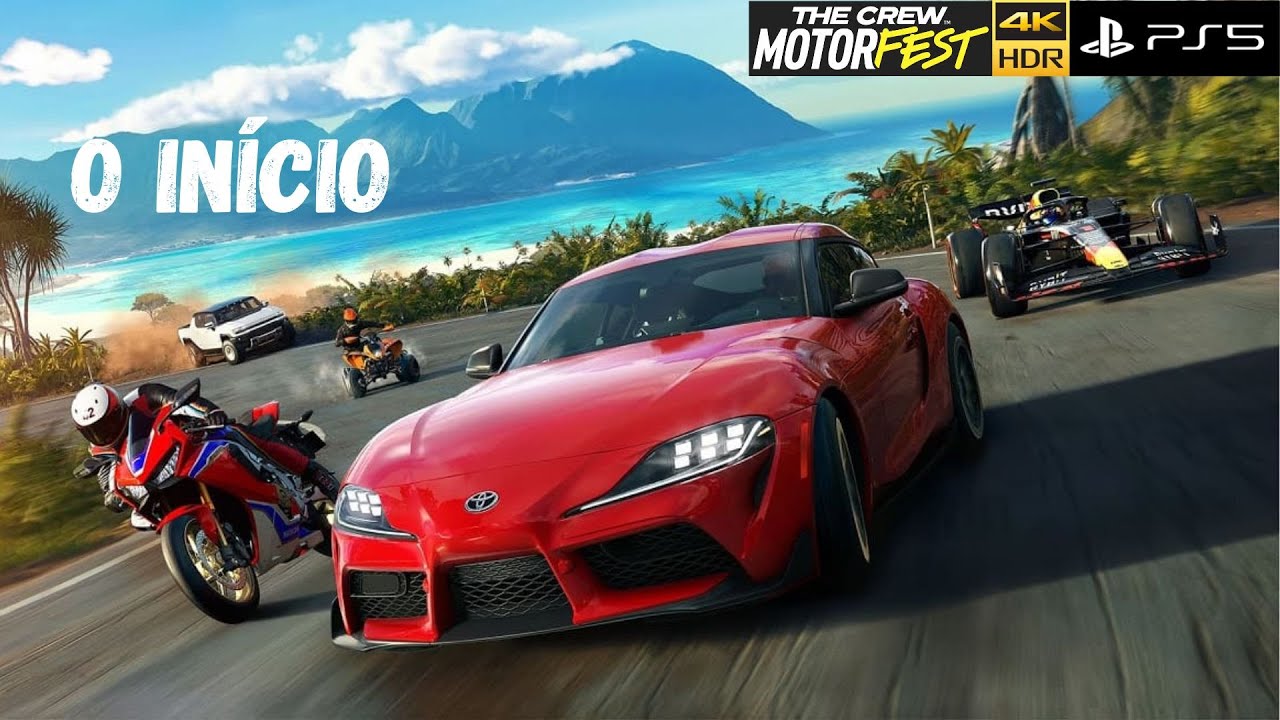 The Crew Motorfest - O início do jogo no Hawaii -  ( PS5 4K 60FPS HDR ).