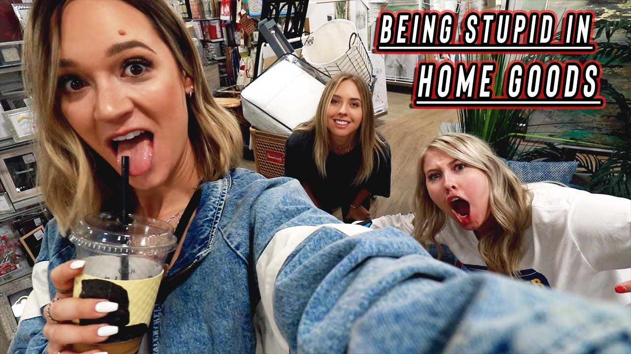 being stupid in home goods! vlogmas day 13