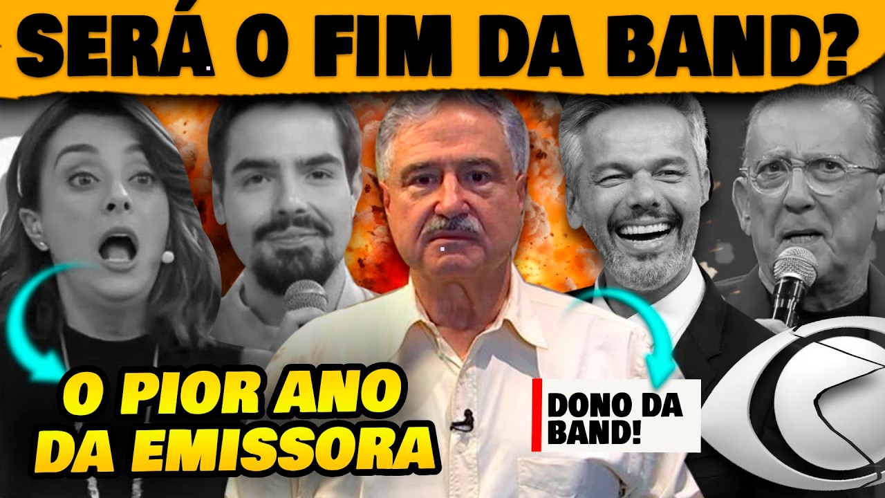 🚨 Band em crise: emissora enfrenta derrocada art&iacute;stica sem fim