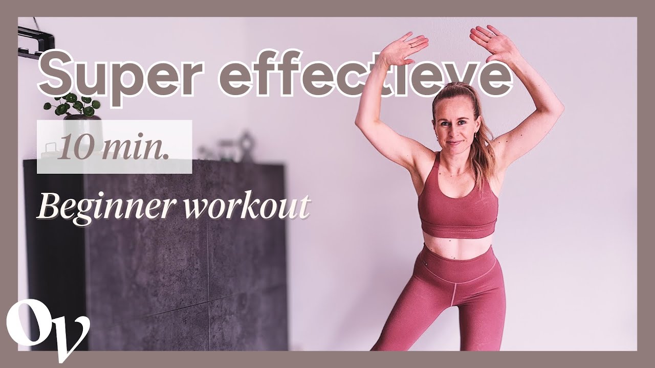 10 min. Beginner workout voor Afvallen //OPTIMAVITA