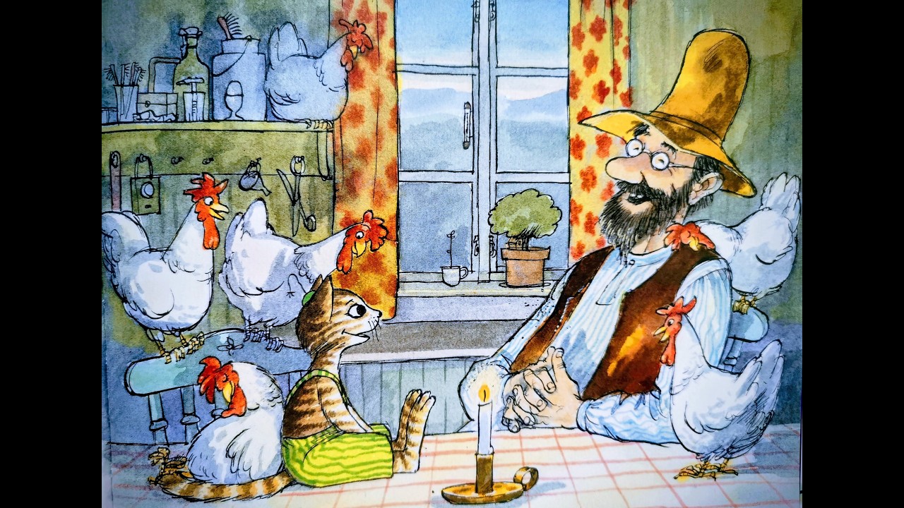 Pettson és Findusz: Tűzijáték a rókának - Vidám esti mese felolvasás