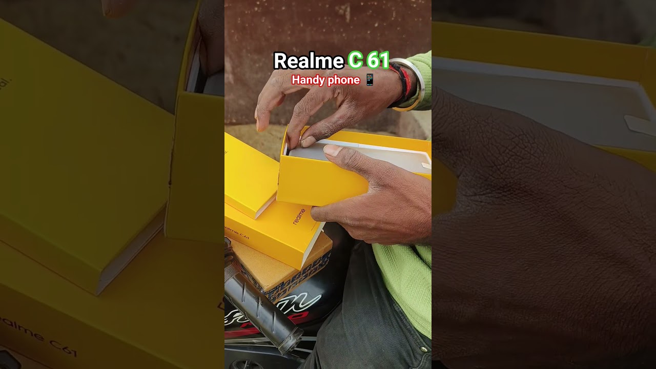 Realme C61 Unboxing & First Look – Budget Beast 2025! 🔥
