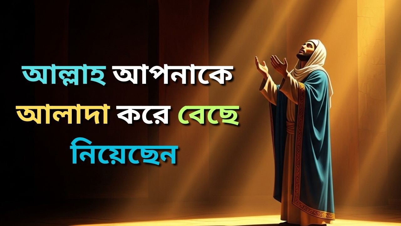 আল্লাহ আপনাকে আলাদা করে বেছে নিয়েছেন — কারণটি শুনে অবাক হবেন!