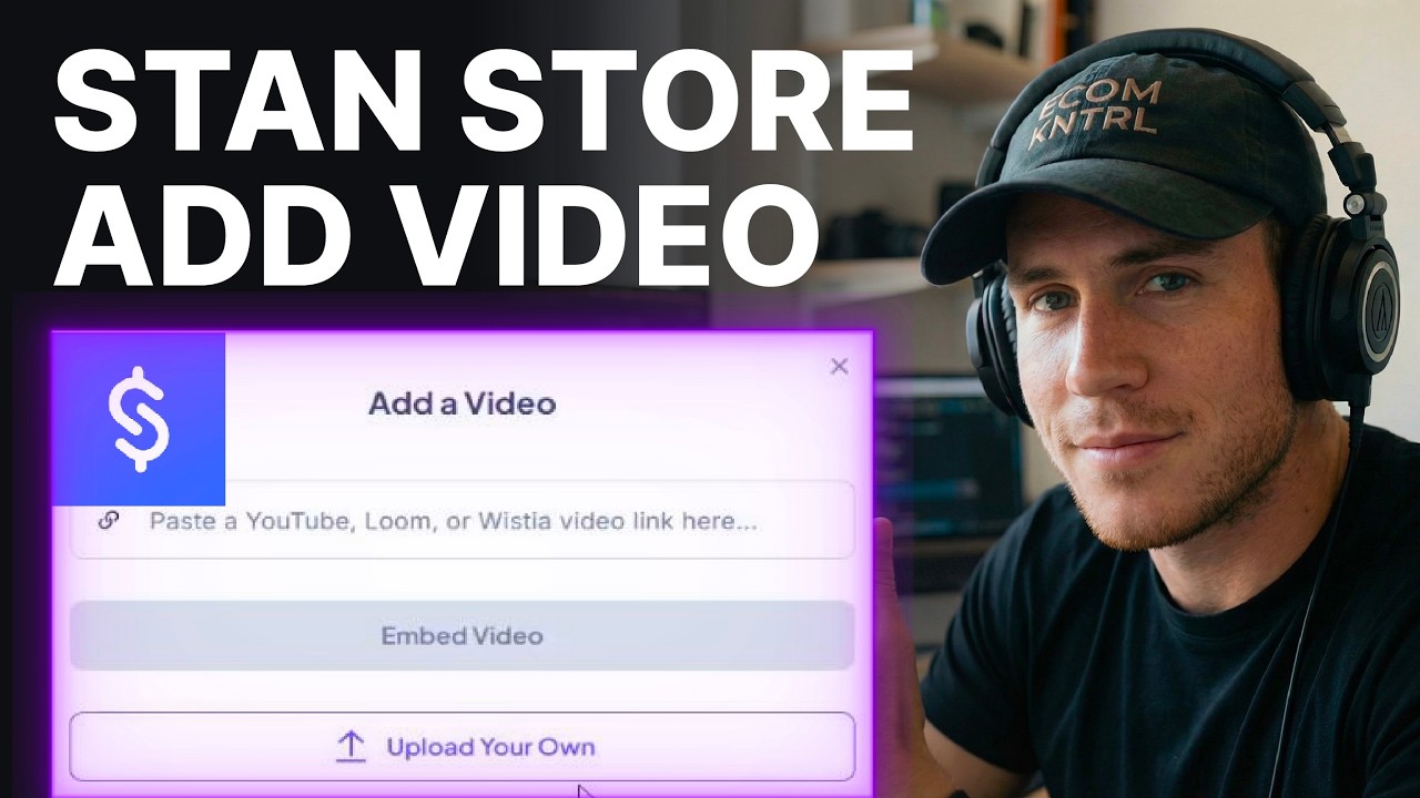 How To Add Video In Stan Store Landing Page (2026) | Landing Page Editor