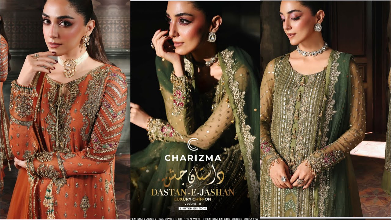 CHARIZMA DASTAN E JASHAN VOLUME 2NEW COLLECTION INHAND WHATSAAP FOR BOOKING 03225649889