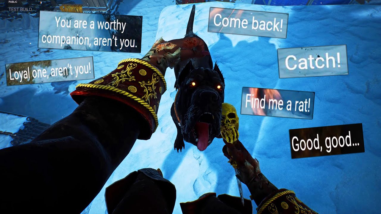 The Houndmaster All Dog Voice Lines
