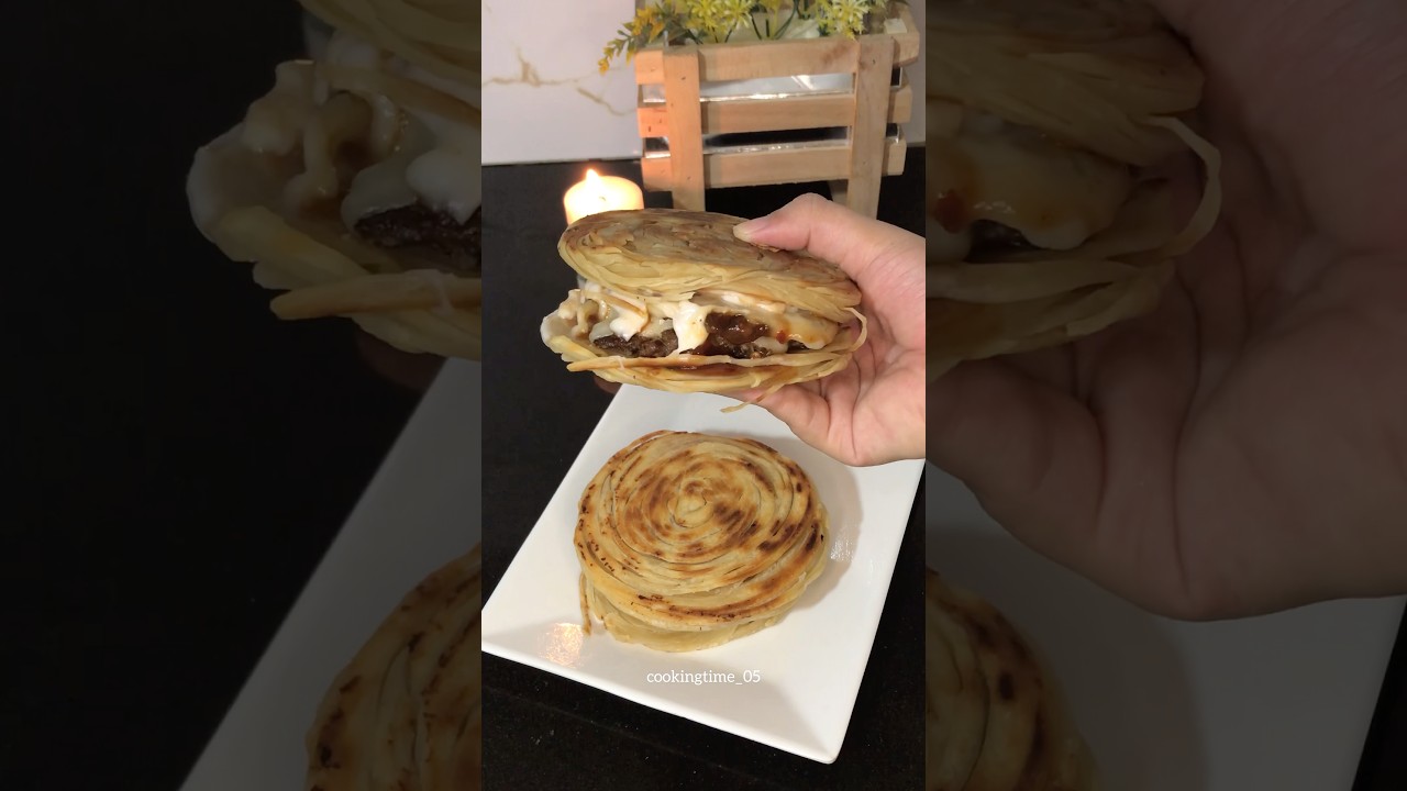 Dubai Viral Paratha | Viral Paratha Smash Burger 