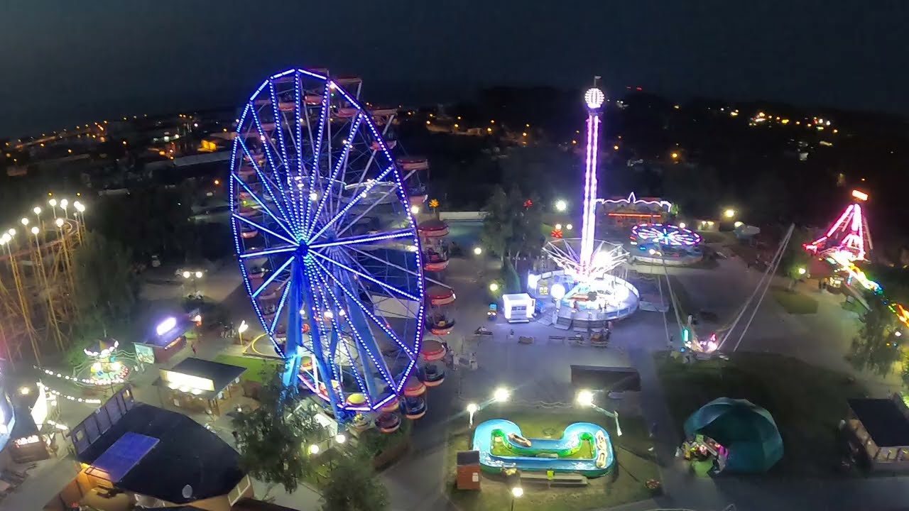 Karuzela Booster (Lunapark Sowiński) On ride 1 - Władysławowo - Lipiec 2022