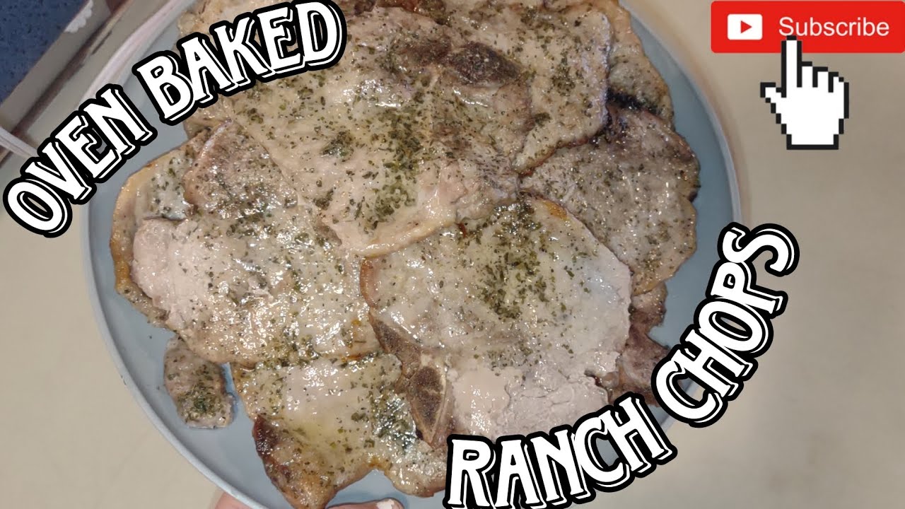 HOW TO:| Easy Oven Baked Ranch Pork Chops
