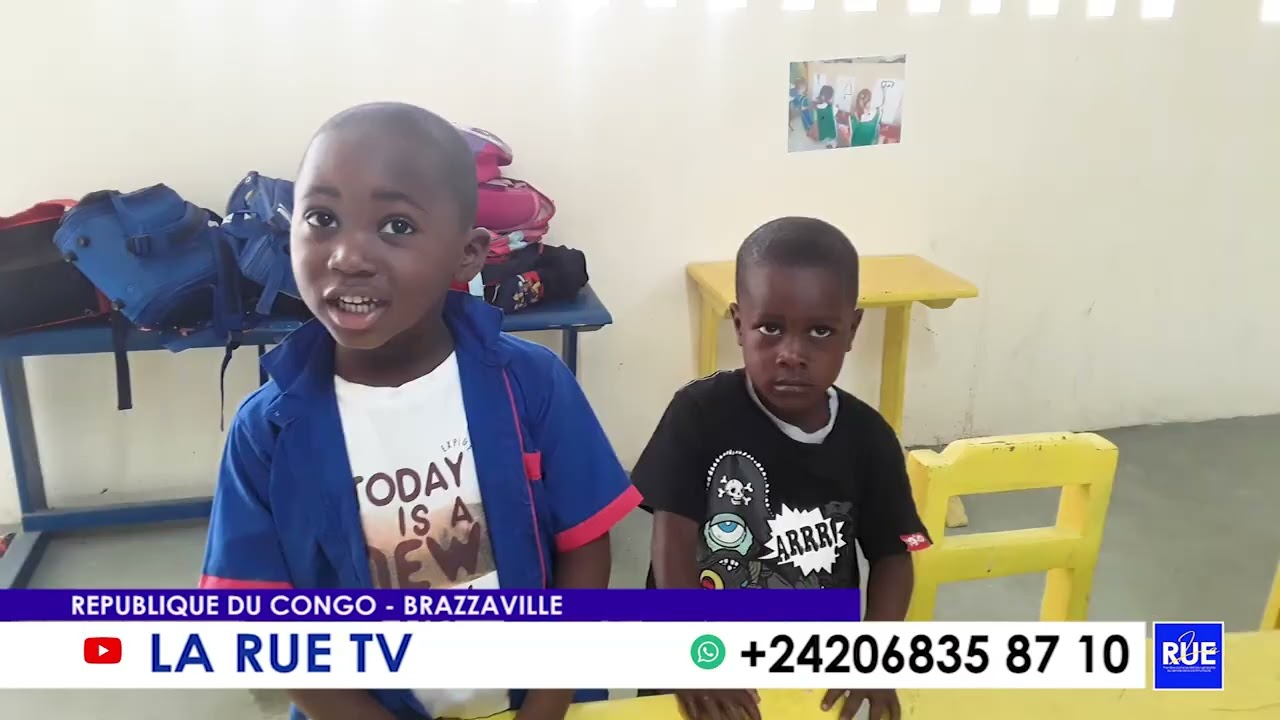 LA RUE TV I PRESCOLAIRE I L'OUVERTURE D'UN NOUVEAU CENTRE D'EDUCATION PRESCOLAIRE A KINTELE - BZV