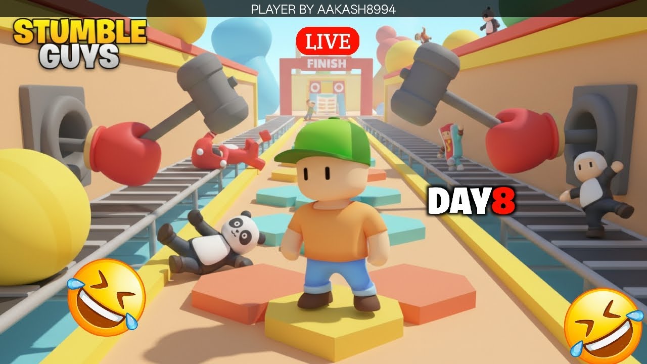 Stumble Guys Hindi Gameplay | Day 8