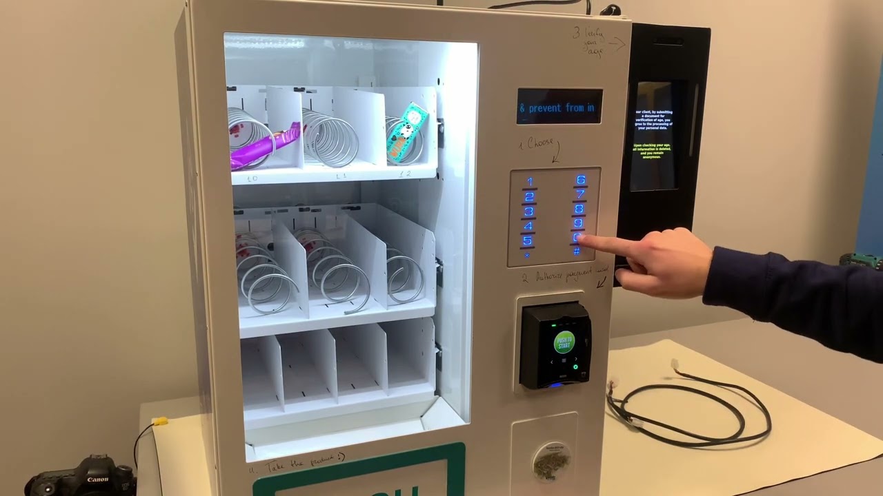 Overview of possible Age Verification working modes at the vending machines