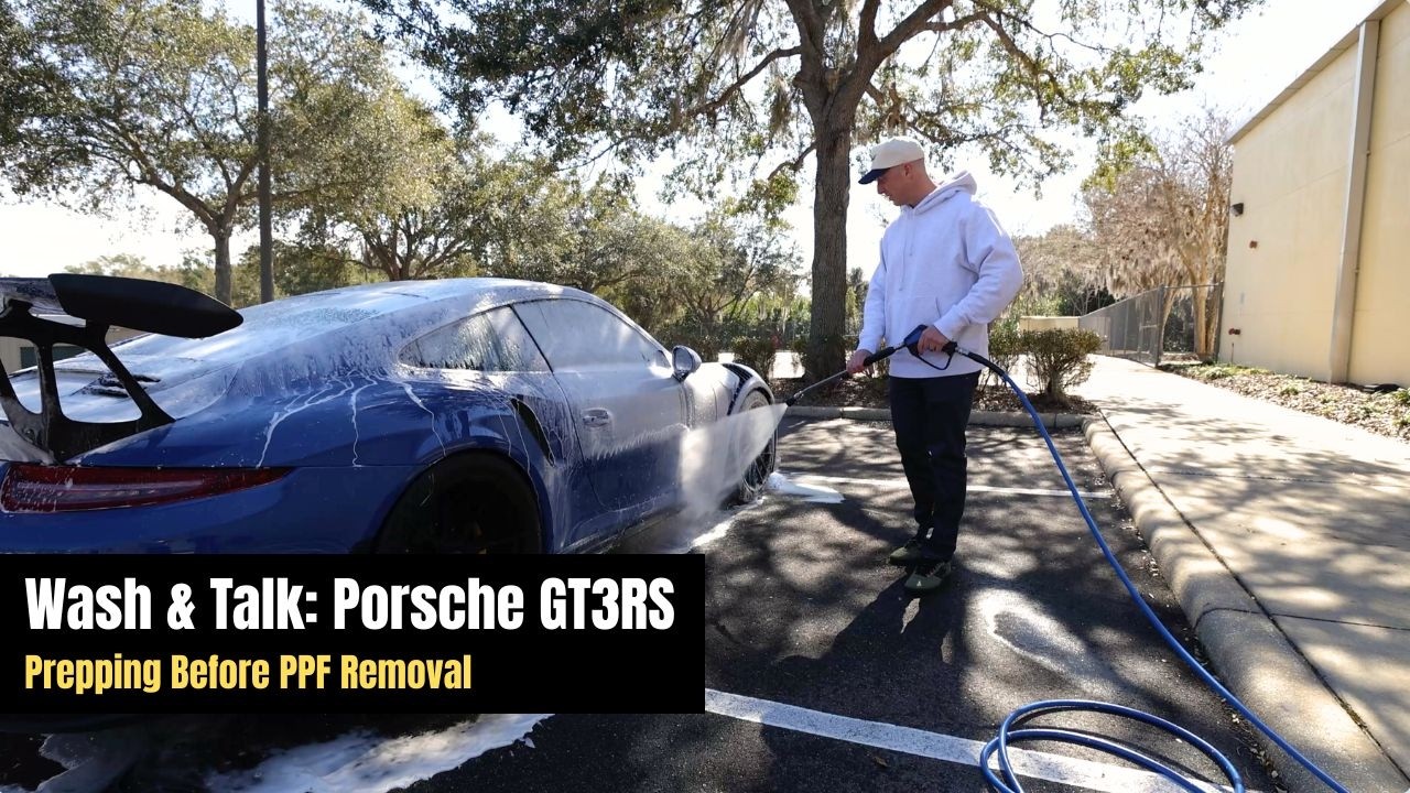 Wash & Talk: Porsche GT3RS | Prepping Before The PPF Removal