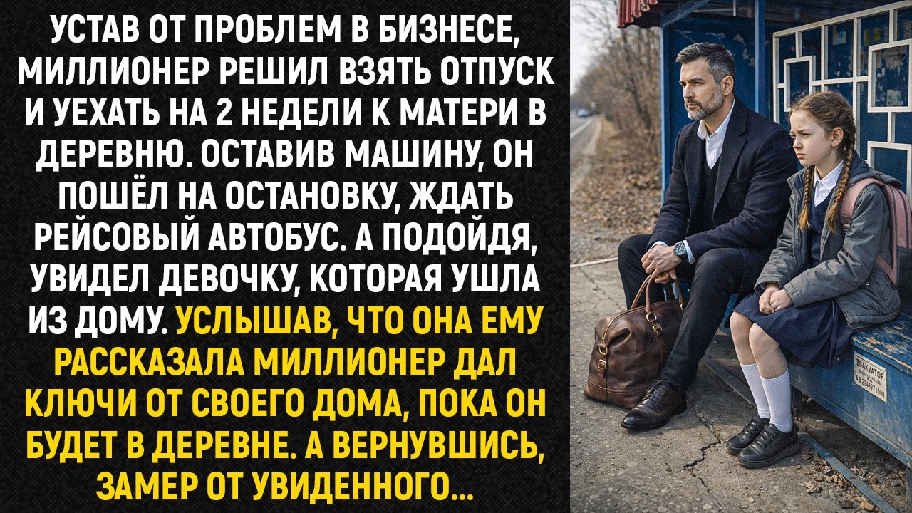 Устав от проблем в бизнесе, миллионер решил взять отпуск и уехать на 2 недели к матери в деревню...