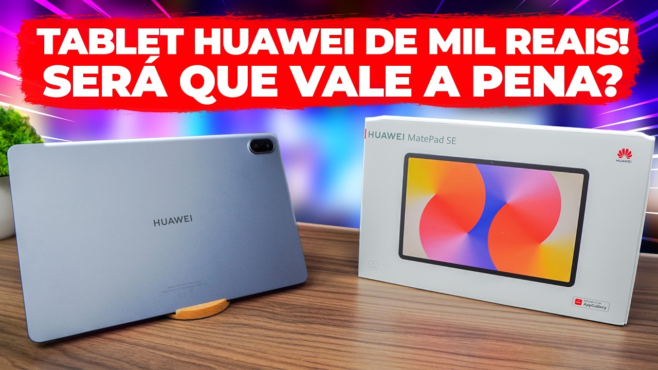 COMPREI O TABLET DE 999 REAIS DA HUAWEI! Tela TOP, BONITÃO, mas TEM UM PROBLEMA! Vale a pena?