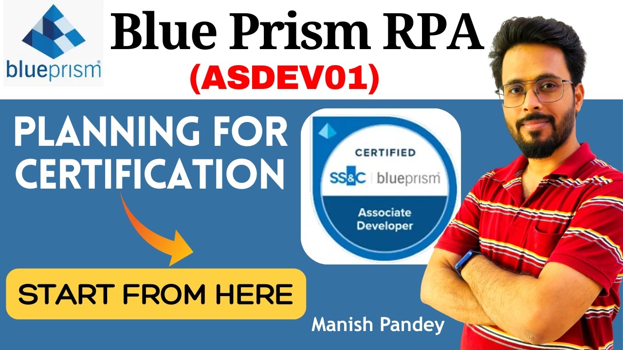 1. What You Will Learn | Blue Prism Associate Developer (ASDEV01)