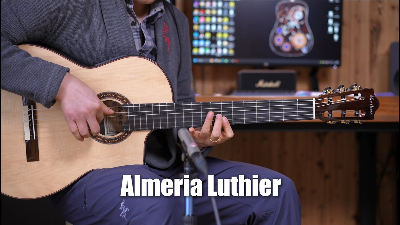 Martinez Almeria Luthier RW Nylon Guitar 玛丁尼古典吉他
