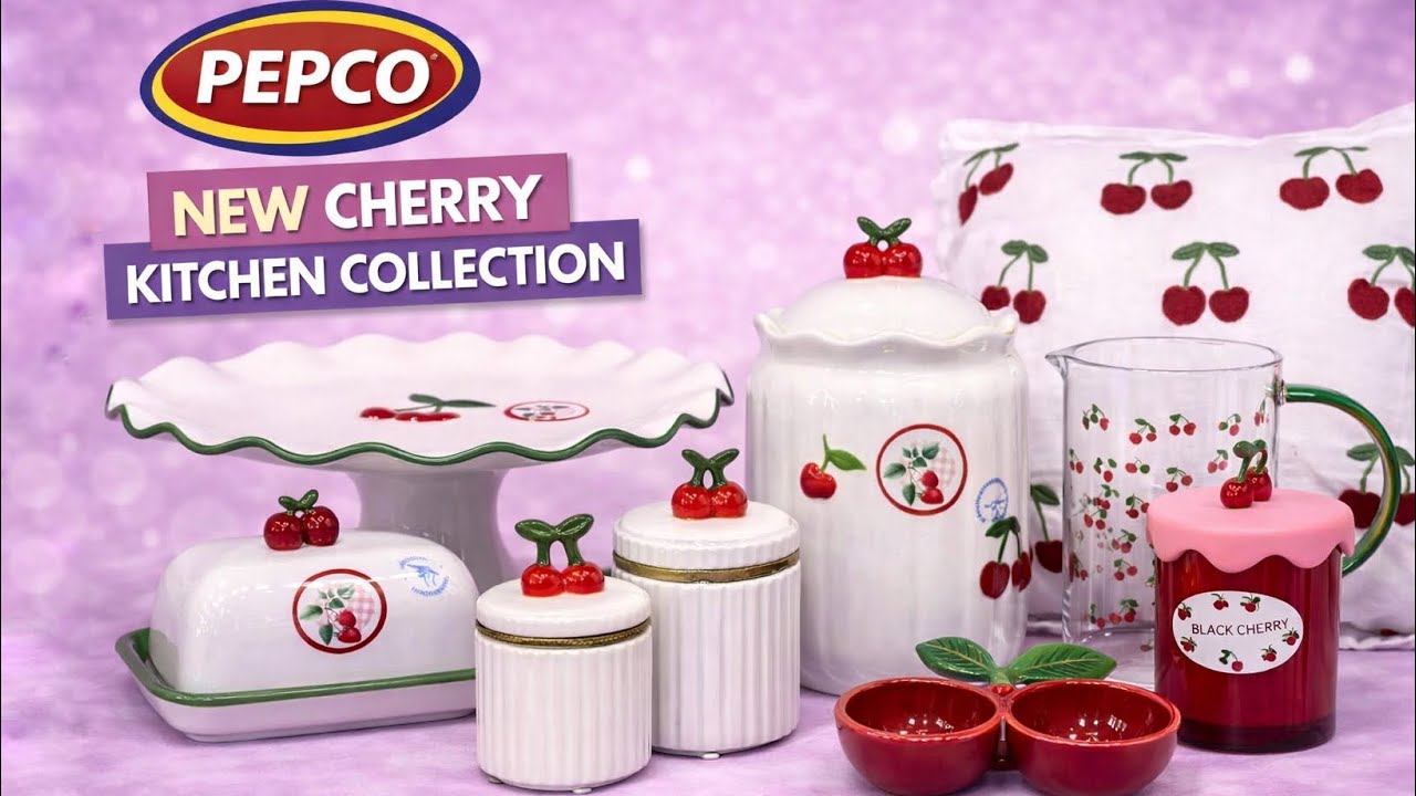 NEW Pepco Kitchen & Home Finds 2026 | Cute Cherry Tableware & Decor Must-Haves
