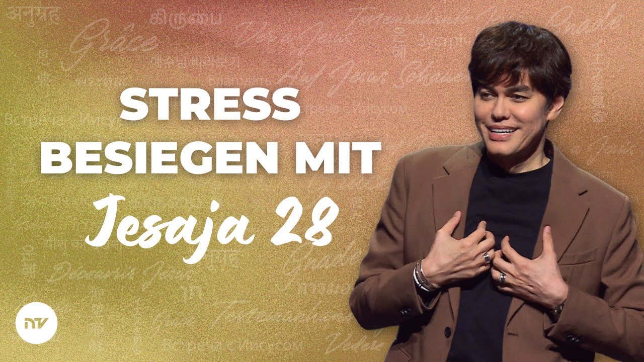 Das Gebet, das Ruhe und Erfrischung bringt I Joseph Prince I New Creation TV Deutsch