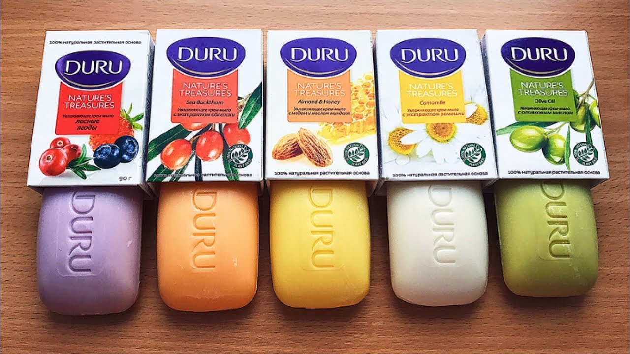 SOAP CARVING Only DURU Nature's Treasures // Relaxing sounds / Tapping