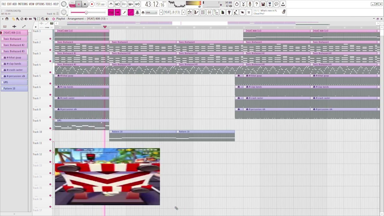 i made a beat using fl stock plugins
