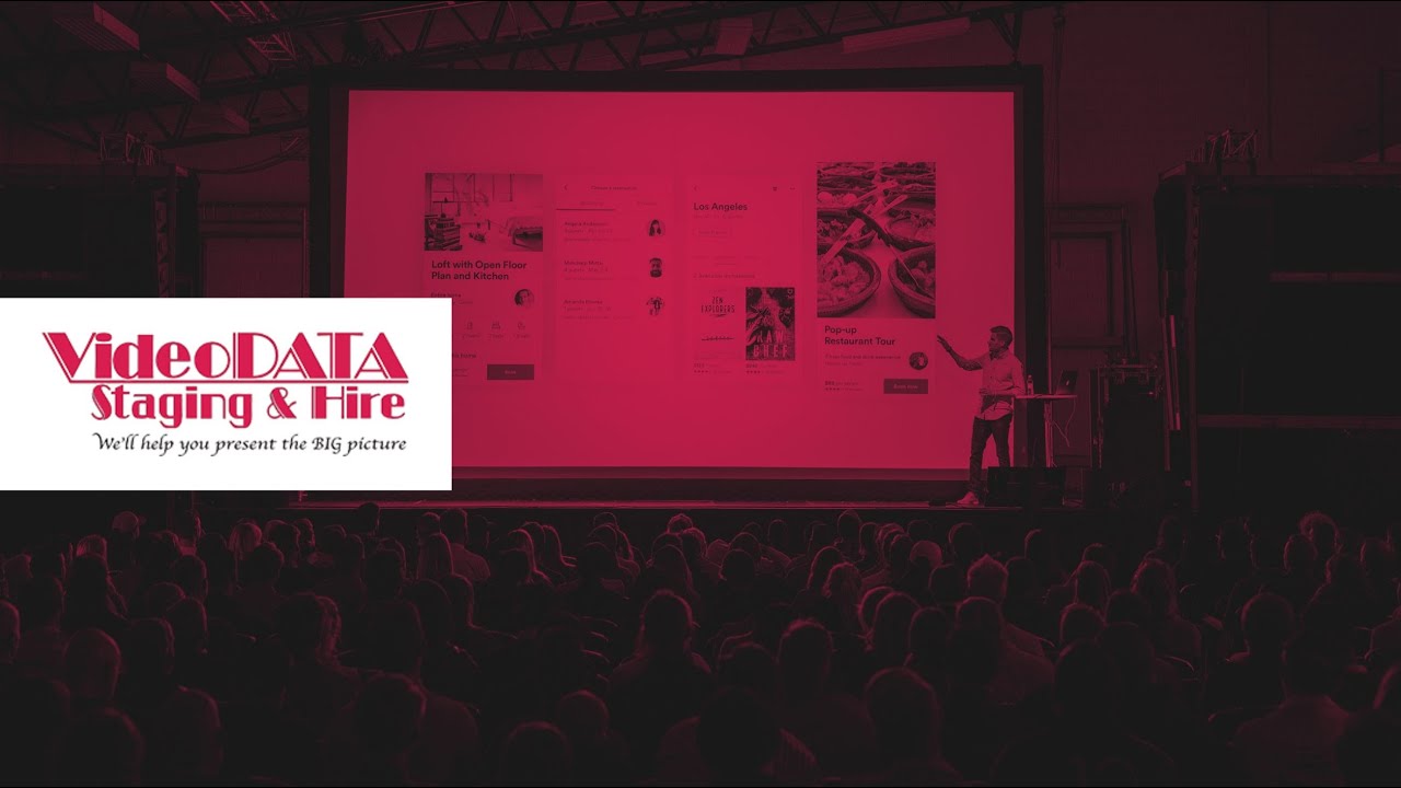 VideoData Staging & Hire | Connecting People Through Audio Visual
